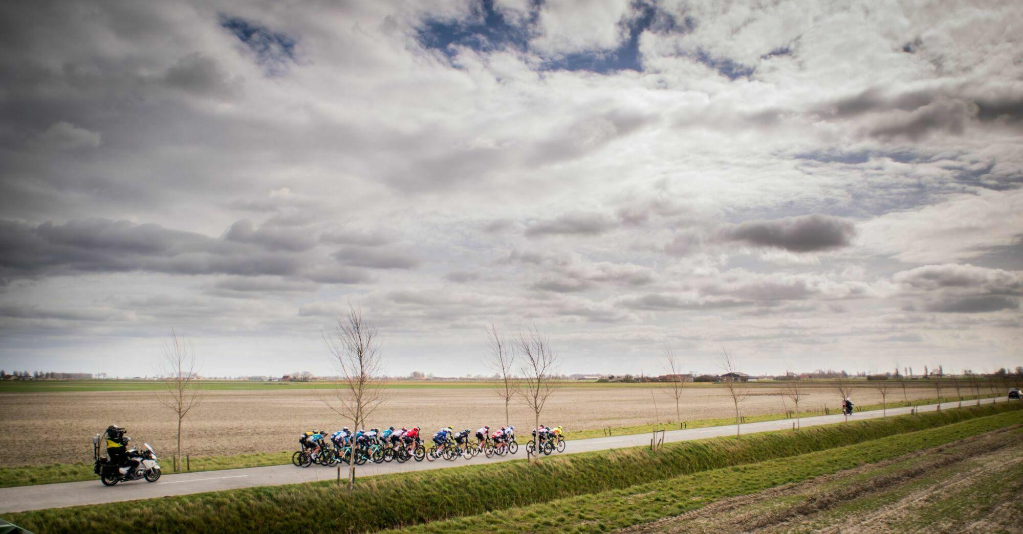 Van Aert sprints to victory in Wevelgem