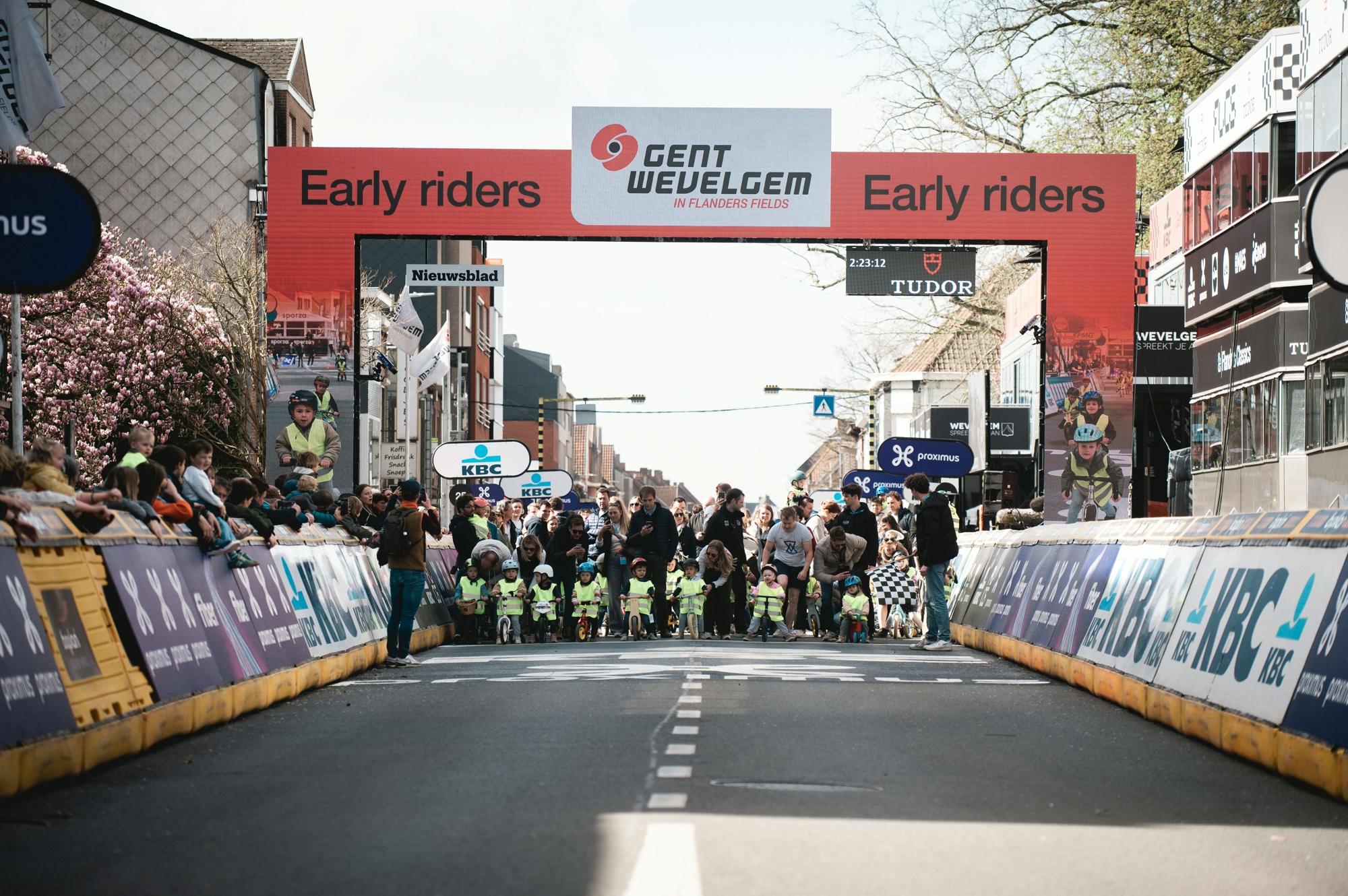 Register your child for the Early Riders balance bike race